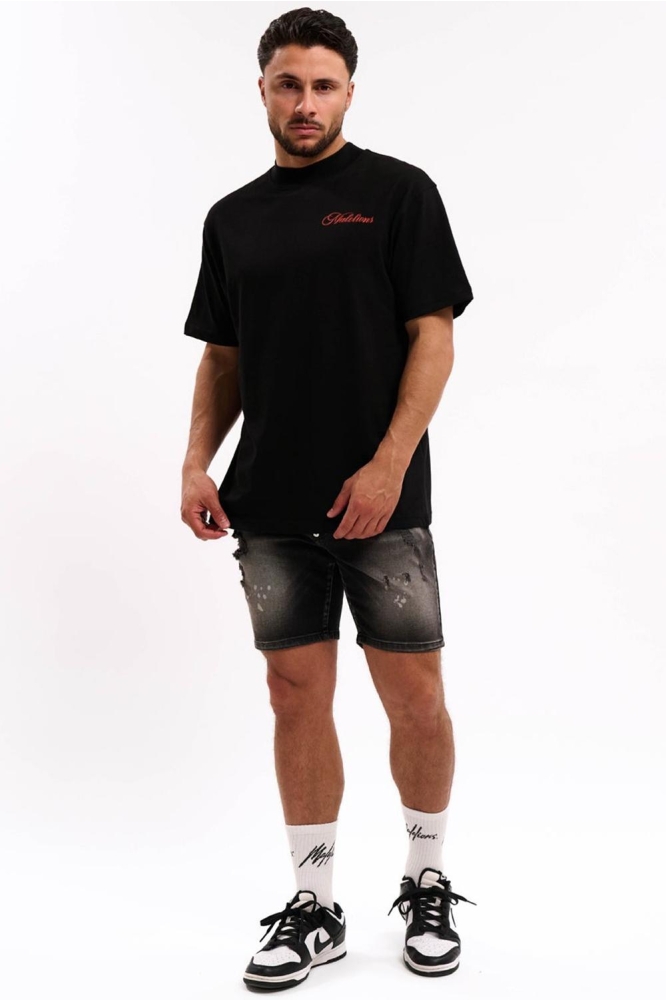 MEN ENDLESS SUMMER T SHIRT MM1 HS25 42 900 BLACK